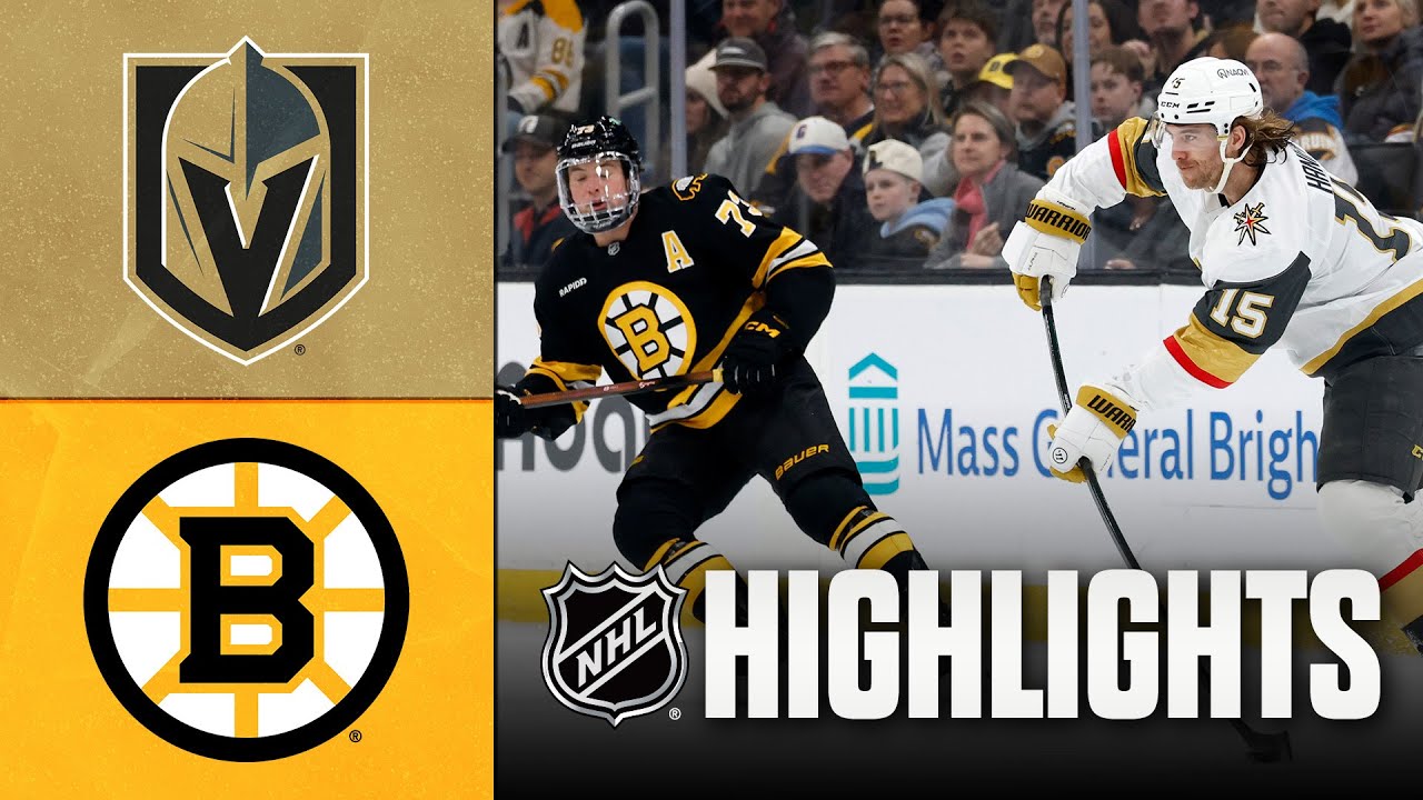 Golden Knights vs. Bruins | NHL Highlights | January 22, 2026