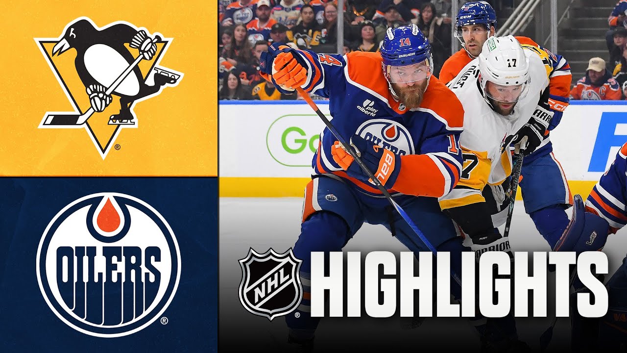 Penguins vs. Oilers | NHL Highlights | January 22, 2026
