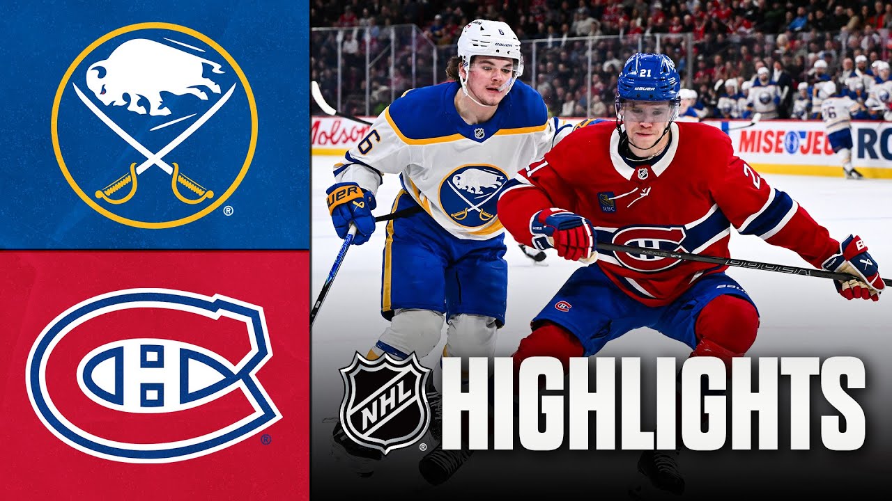 Sabres vs. Canadiens | NHL Highlights | January 22, 2026