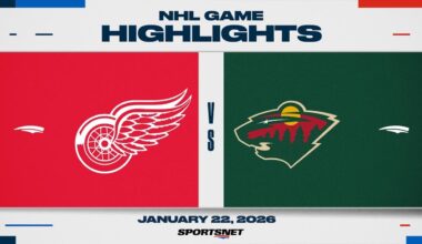 NHL Highlights | Red Wings vs. Wild - January 22, 2026