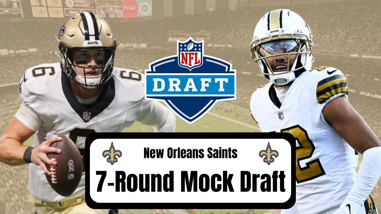 Full 7-Round 2026 New Orleans Saints Mock Draft!