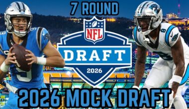 Carolina Panthers 2026 7-Round Mock Draft | Helping The DEFENSE!