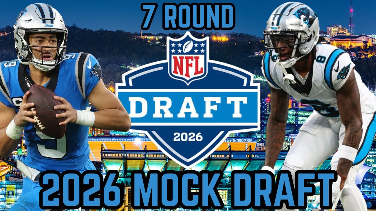 Carolina Panthers 2026 7-Round Mock Draft | Helping The DEFENSE!