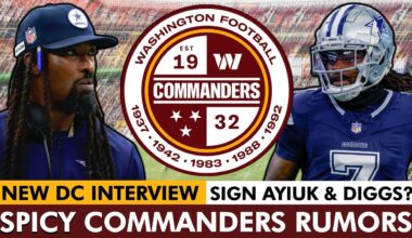 Commanders News: Latest Defensive Coordinator Search Updates + SIGN Brandon Aiyuk & Trevon Diggs?