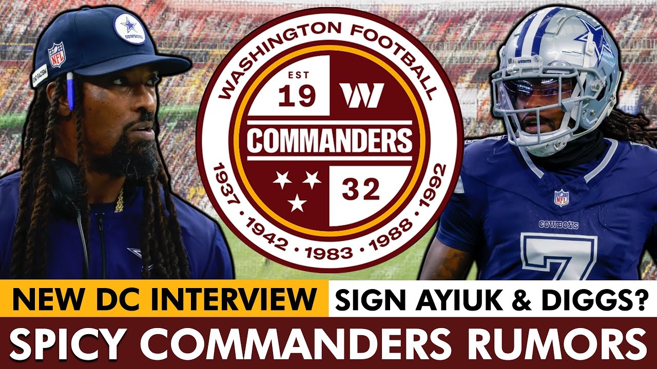 Commanders News: Latest Defensive Coordinator Search Updates + SIGN Brandon Aiyuk & Trevon Diggs?