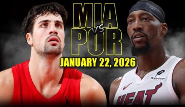 Miami Heat vs Portland Trail Blazers Full Game Highlights – January 22, 2026 | NBA Season