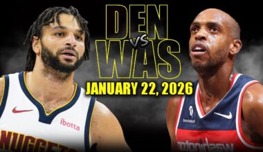 Denver Nuggets vs Washington Wizards Full Game Highlights – January 22, 2026 | NBA Season