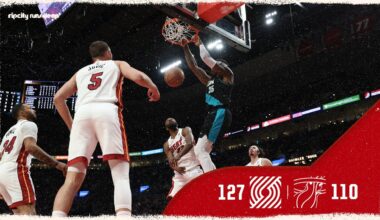 Portland Trail Blazers vs Miami Heat | January 22nd, 2026