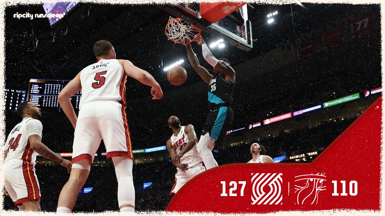 Portland Trail Blazers vs Miami Heat | January 22nd, 2026