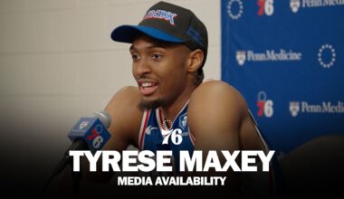 Philadelphia 76ers Postgame Media Availability 🎙️ | Tyrese Maxey | 01.22.26