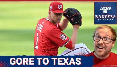 Texas Rangers trade for Nationals All-Star MacKenzie Gore, giving them the best rotation in MLB