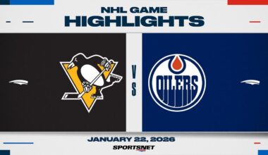 NHL Highlights | Penguins vs. Oilers -  January 22, 2026