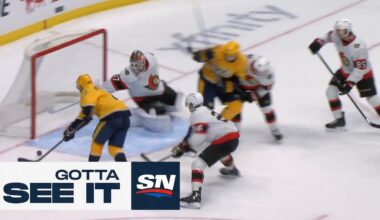 Gotta See It: Senators' James Reimer Reaches Back For Stunning Stick Save