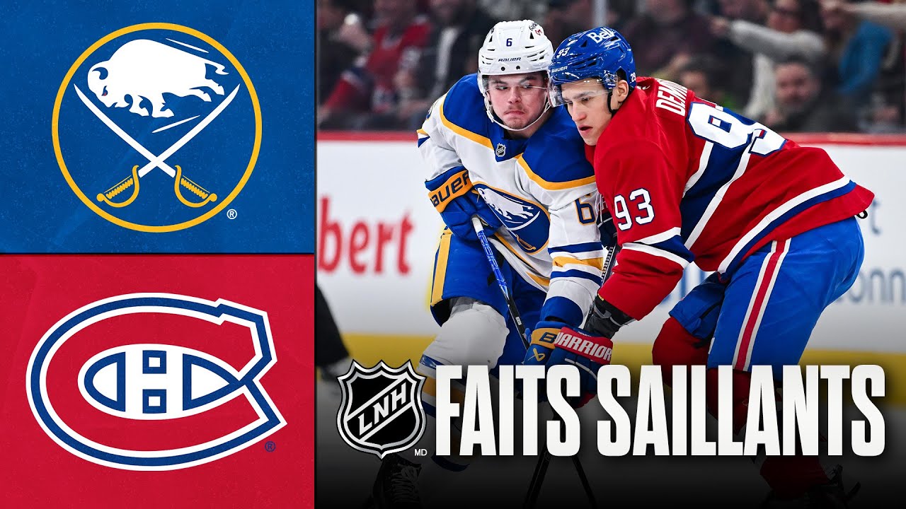 Sabres vs Canadiens | 22/01/26 | Faits saillants