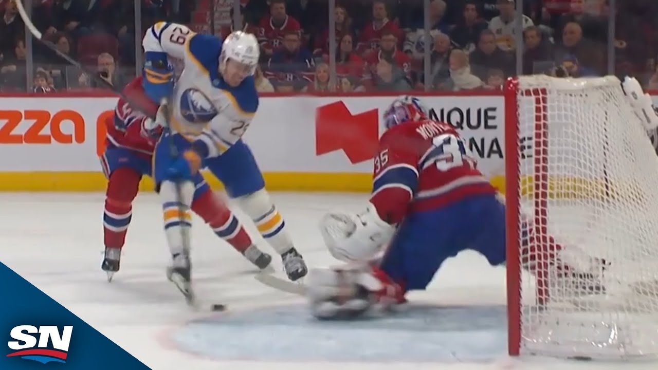 Sabres' Beck Malenstyn Powers To Net For Short-Handed Goal