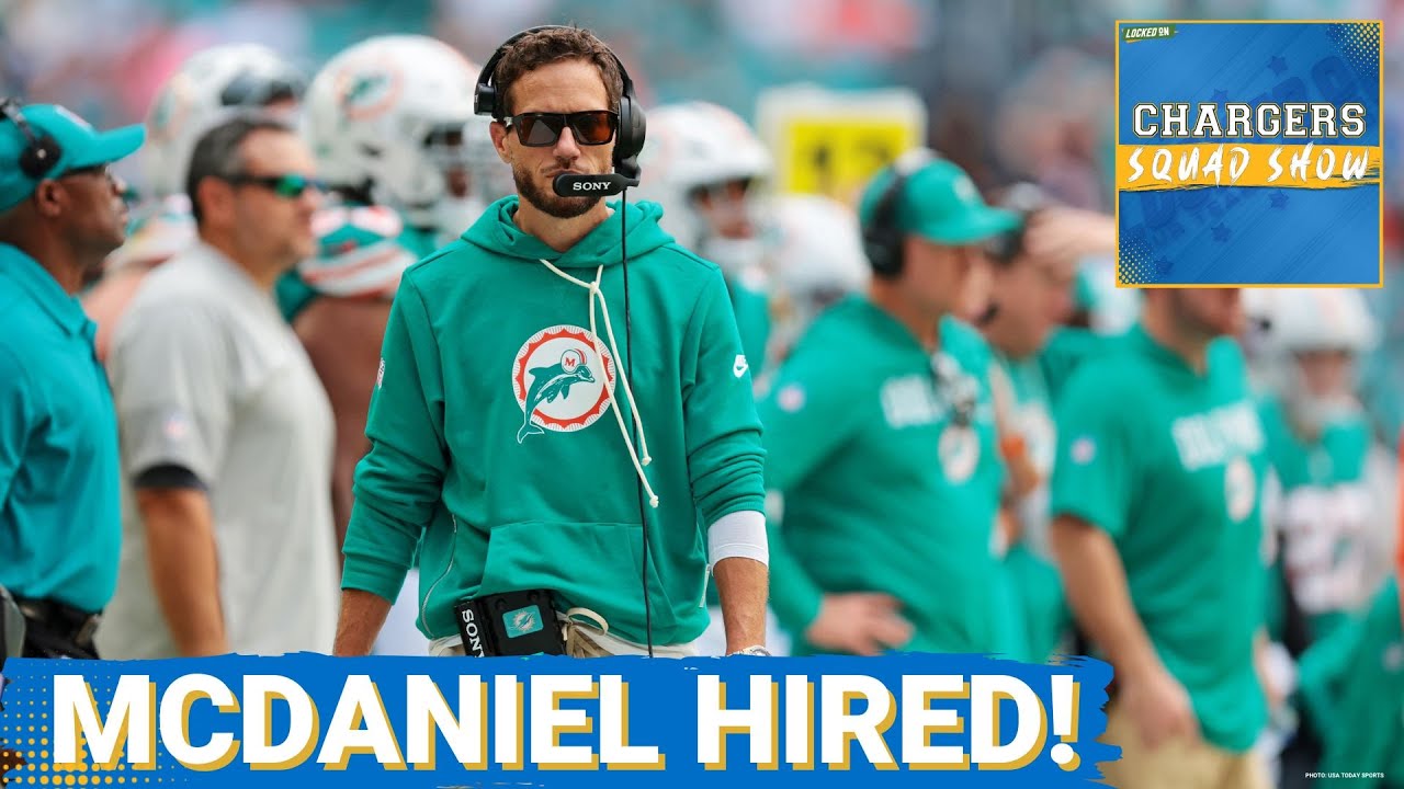 CHARGERS SQUAD: GAMECHANGER: MIKE MCDANIEL has reportedly has agreed to become the Chargers next OC
