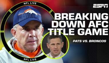 PREVIEWING Patriots vs. Broncos 🔥 New England looks to EXPLOIT Denver in 'crisis time' | NFL Live
