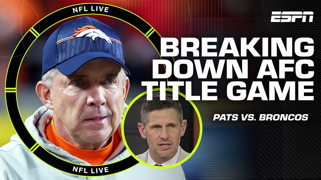 PREVIEWING Patriots vs. Broncos 🔥 New England looks to EXPLOIT Denver in 'crisis time' | NFL Live