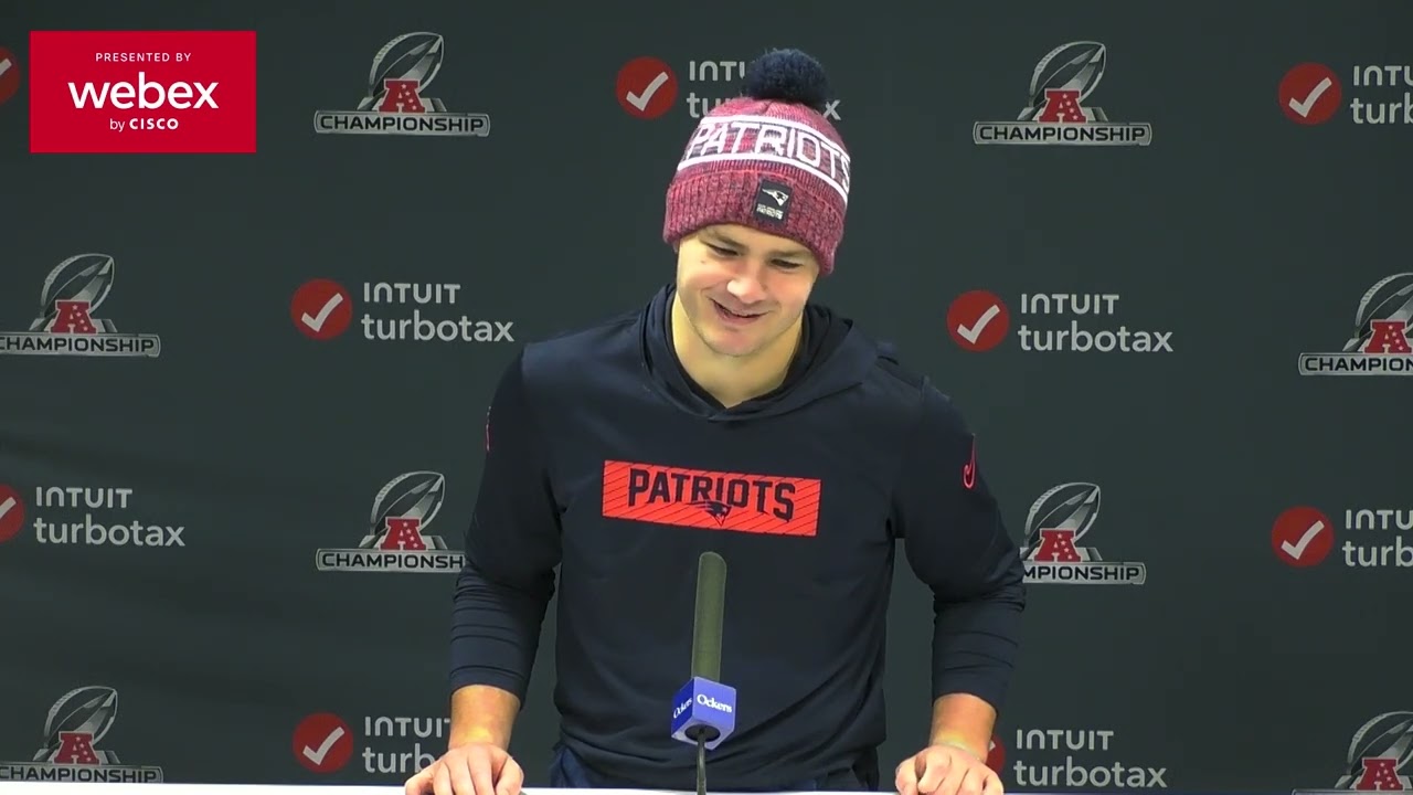 Drake Maye: "It Starts With Me Under Center." | Patriots Press Conference