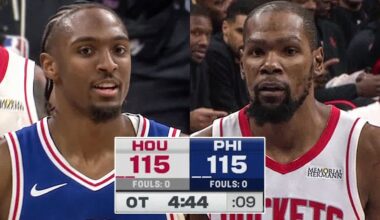 WILD OT ENDING Rockets vs 76ers | January 22, 2026