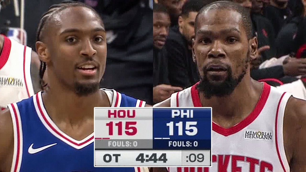 WILD OT ENDING Rockets vs 76ers | January 22, 2026