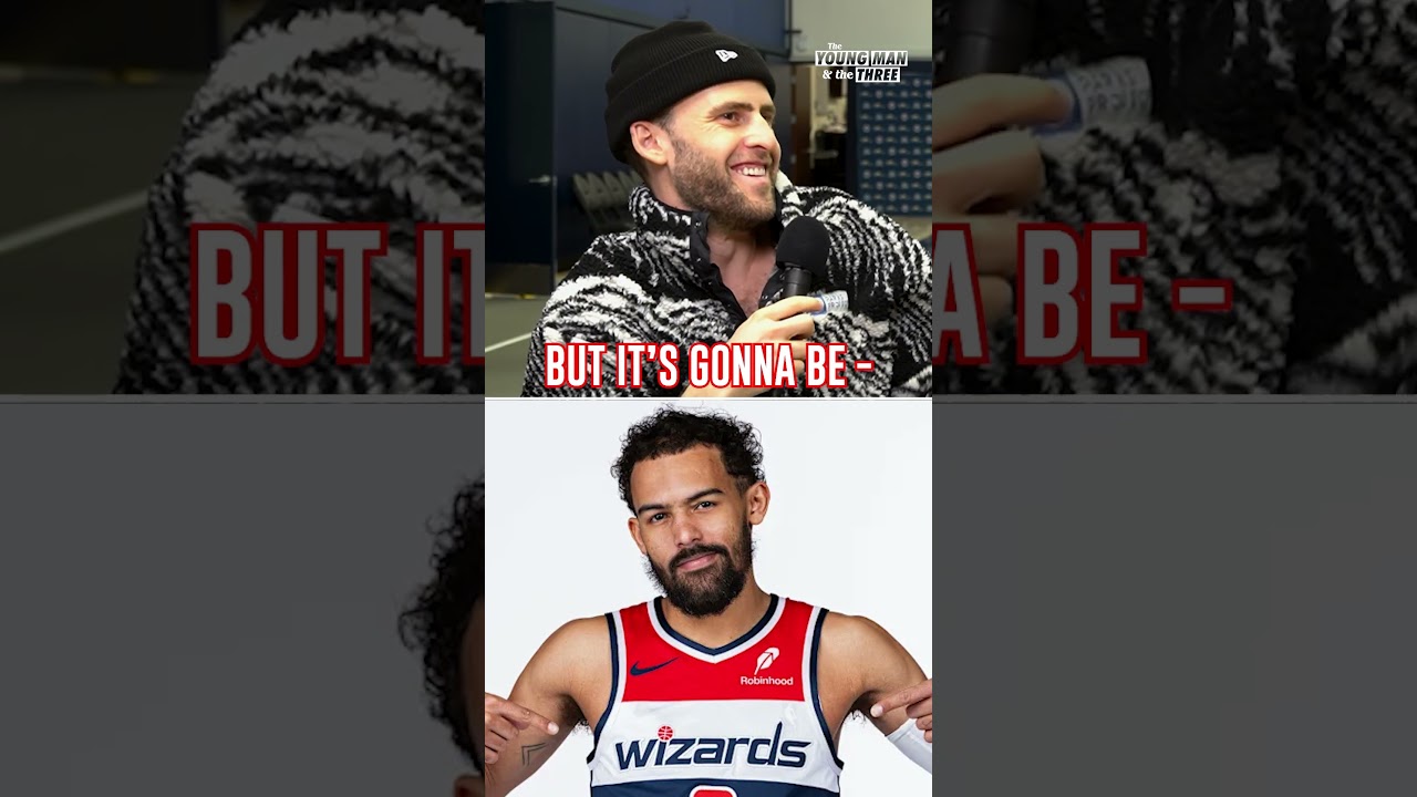 Wizards players are HYPE to have Trae Young join the squad #traeyoung #washingtonwizards