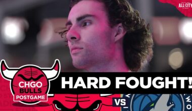 BULLS POSTGAME: Josh Giddey & Bulls Survive WILD 4th Quarter to Beat T’Wolves | CHGO Bulls Podcast