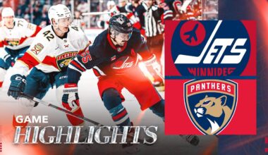Winnipeg Jets vs. Florida Panthers - Game Highlights