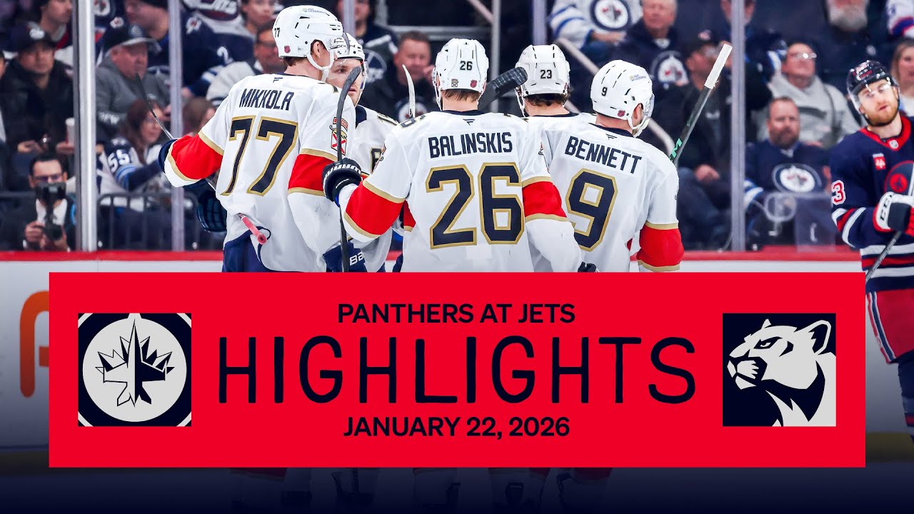 Panthers at Jets Highlights | OT WIN | 01.22.26