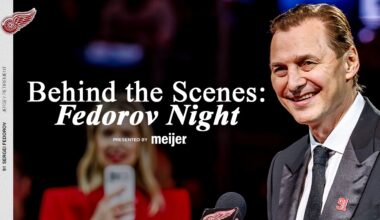Behind the Scenes: Sergei Fedorov Jersey Retirement Night