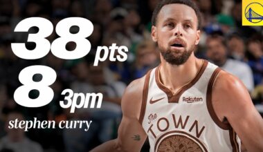 Stephen Curry Puts Up 38 PTS, 8 3PM as Warriors Fall to Mavericks