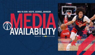 Media Availability: Head Coach Brian Keefe, Kyshawn George, and Tre Johnson | 1.22.26