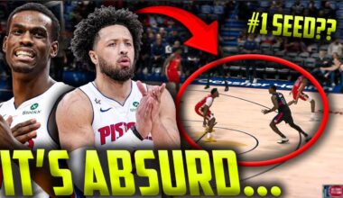 The Detroit Pistons make NO SENSE…