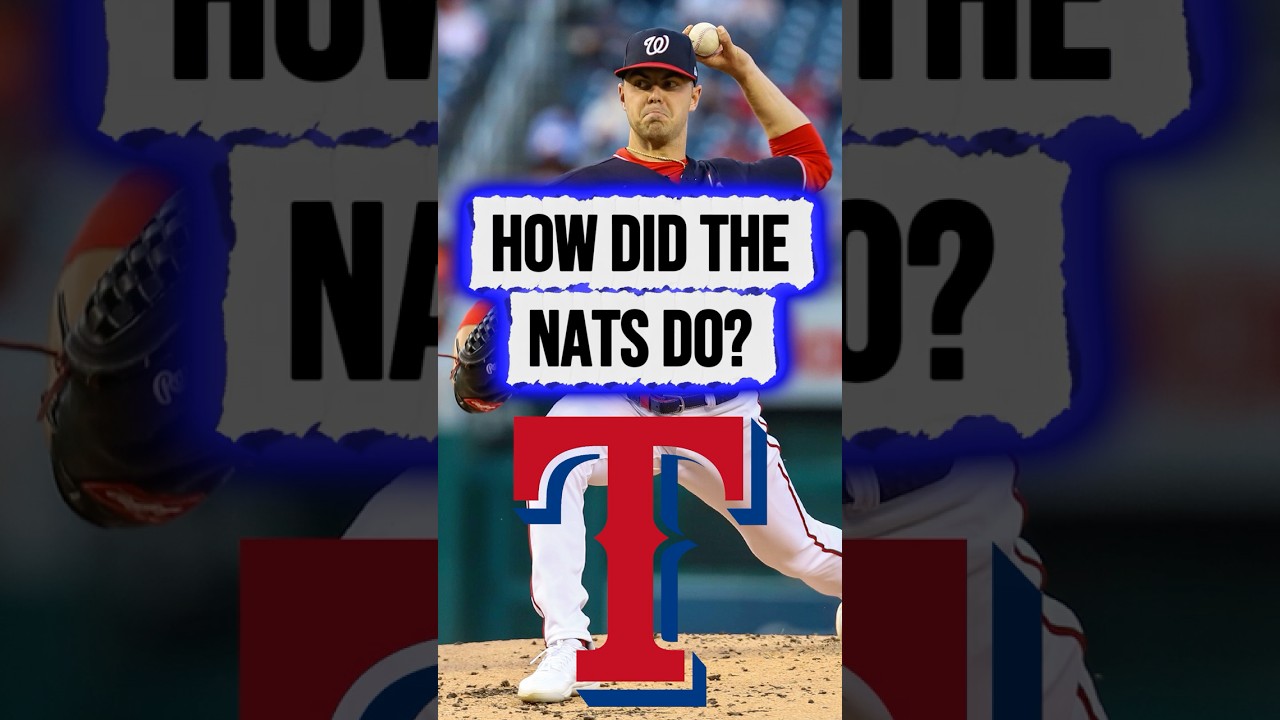 The Nationals HAUL for MacKenzie Gore 👀 #mlb #shorts