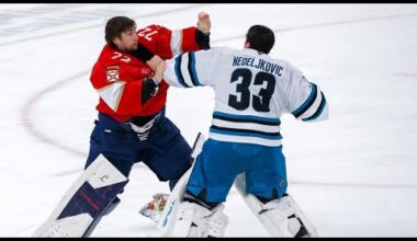 Sergei Bobrovsky Fights! But Florida Panthers lose