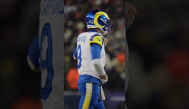 Cinematic drive in OT to win 🤩 #nfl #rams #shorts