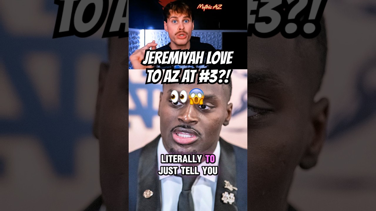 Jeremiyah Love To The Arizona Cardinals With Pick 3? 👀🗣️