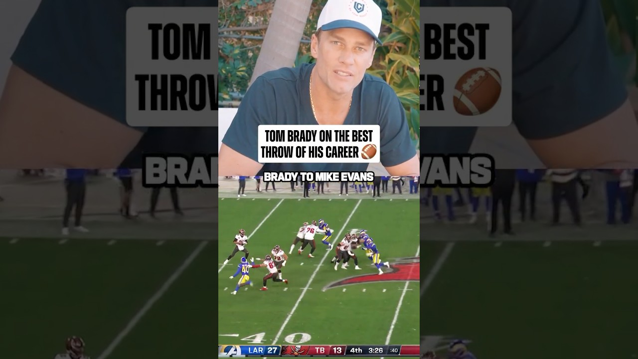 🐐 to 🐐 connection 🎯 Watch more highlights on NFL+ 🎥 #tombrady #tb12 #mikeevans #touchdown #nfl