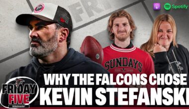 Why the Falcons hired Kevin Stefanski PLUS what questions do we still have? | Friday Five Podcast