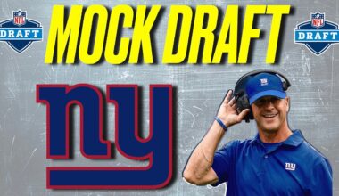 New York Giants 2026 Mock Draft WITH TRADES