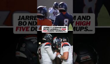 He kept the routine going 🥲 #denverbroncos #nfl