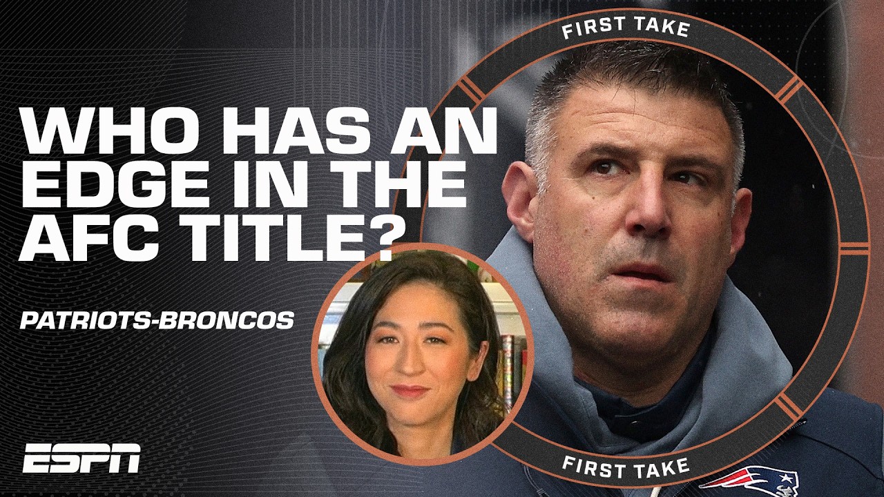 Why the Patriots' offense has an edge over the Broncos' defense in the AFC Championship | First Take