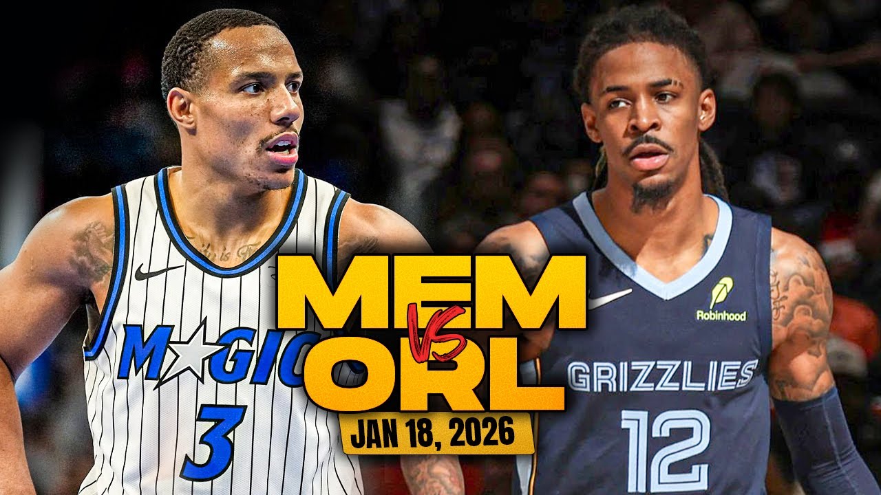 Memphis Grizzlies vs Orlando Magic Full Game Highlights | Jan 18, 2026 | FreeDawkins