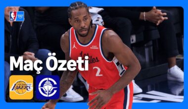 Los Angeles Lakers - LA Clippers | Maç Özeti | NBA | Prime Video Türkiye