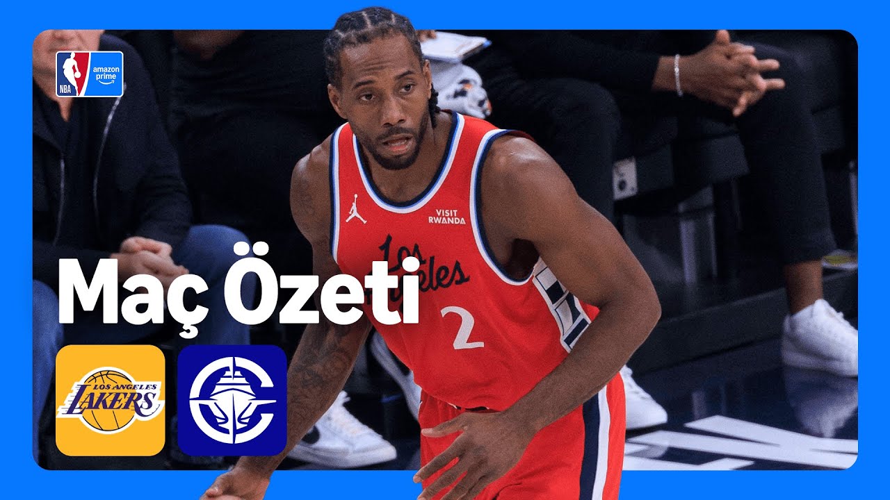 Los Angeles Lakers - LA Clippers | Maç Özeti | NBA | Prime Video Türkiye