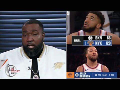 NBA TODAY | "We don’t care that they beat Nets." - Perkins reacts to Knicks DOMINATE Nets by 54 pts