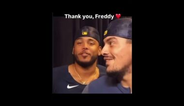 Thank You, Freddy 😥 #millionviews #milwaukeebrewers #majorleaugebaseball #mlb #baseball   Pt. 2