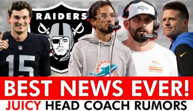 Raiders BEST NEWS EVER + New Raiders Head Coach Rumors