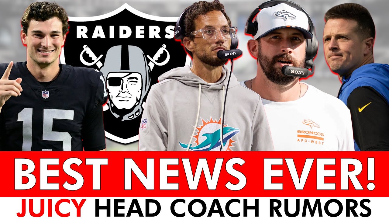 Raiders BEST NEWS EVER + New Raiders Head Coach Rumors