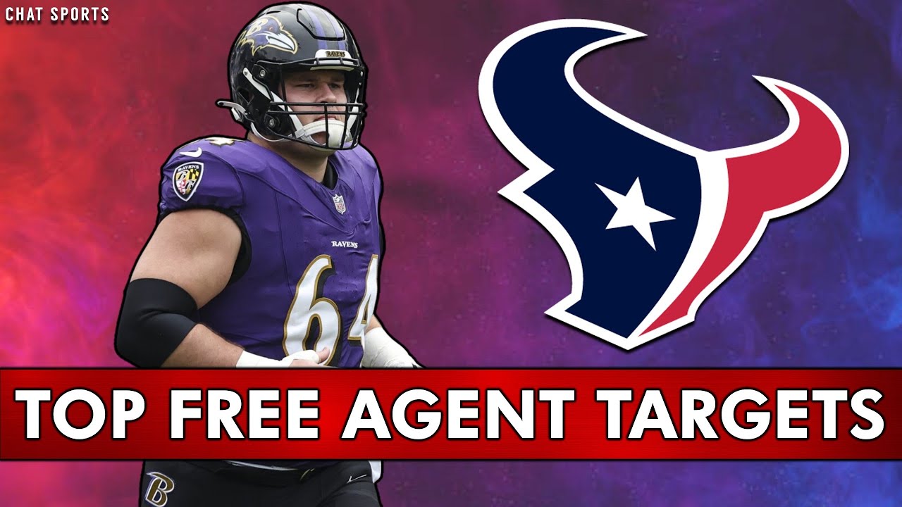 Houston Texans Free Agent Targets: Could DeMeco Ryans & Nick Caserio Sign The TOP O-lineman?